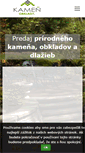 Mobile Screenshot of prirodnykamen-kocis.sk